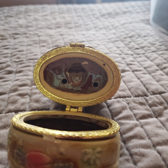 Christmas Mary Joseph Nativity Trinket Jewelry Box - PM1 - Picture 3 of 4